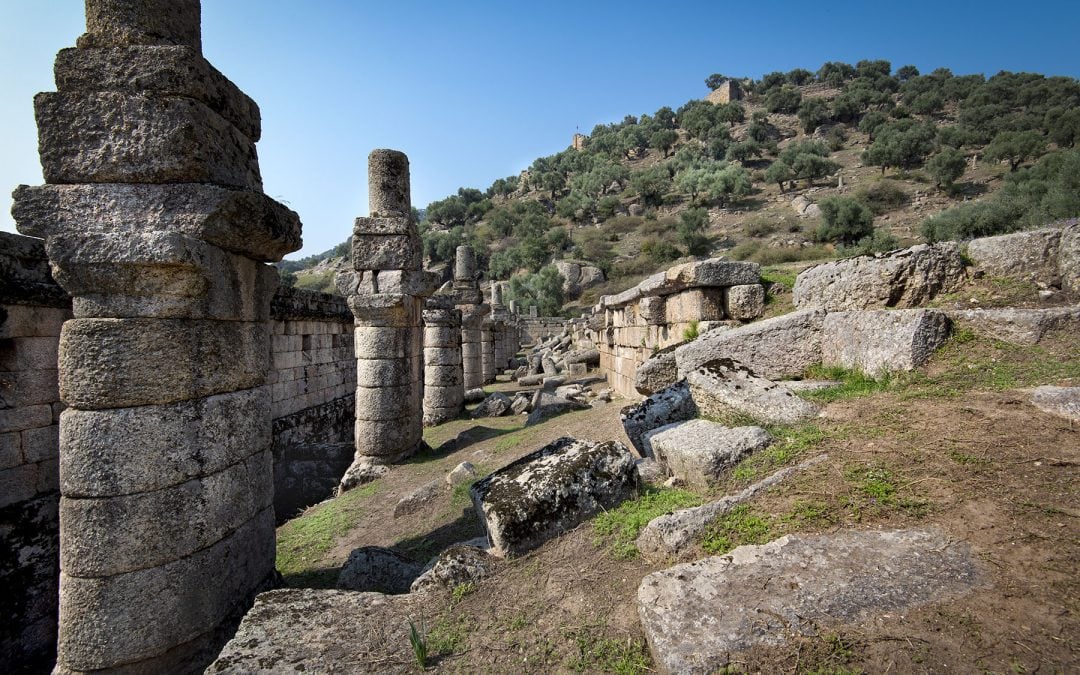 THE STUNNING SETTING OF THE ALINDA AGORA