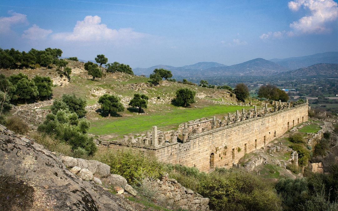THE IMPRESSIVE AGORA IN ALINDA