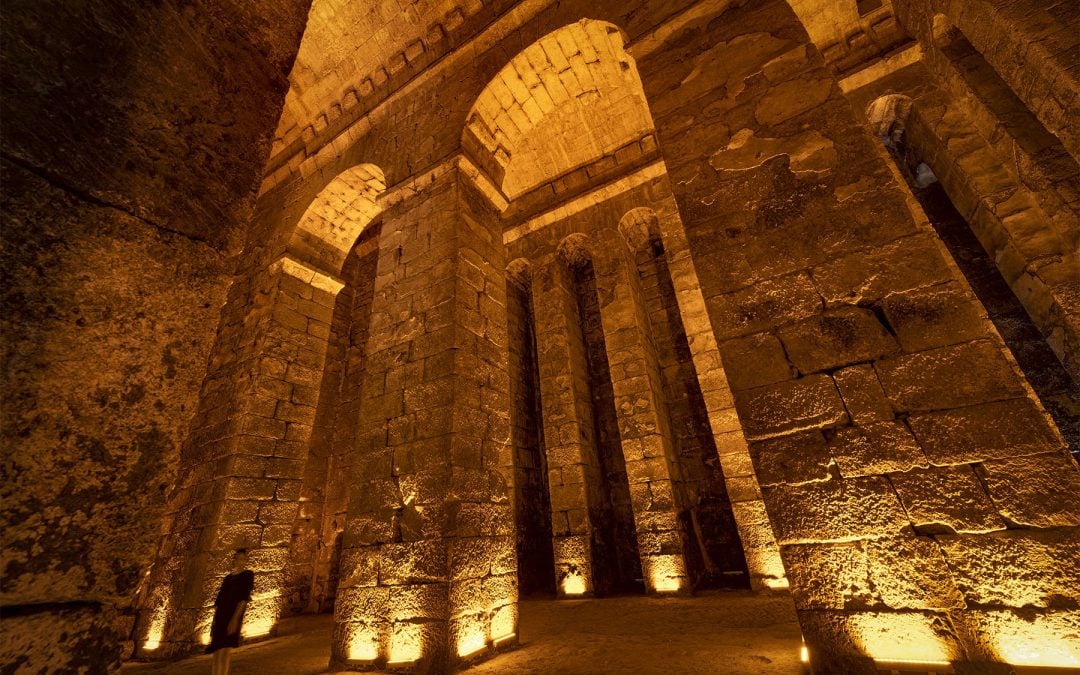 THE EASTERN CISTERN AT DARA ANCIENT SITE