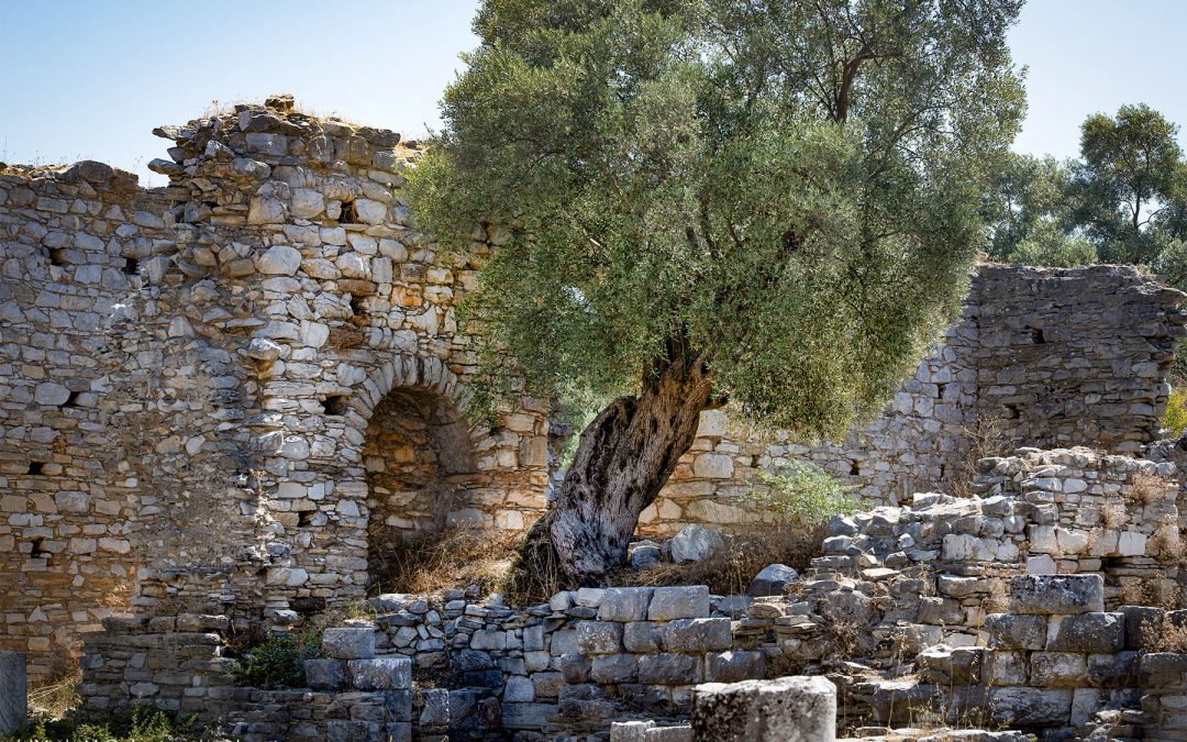 CITY WALLS OF IASSOS ANCIENT SITE