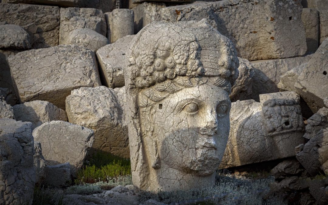 COMMAGENE GODDESS OF FERTILITY ON MOUNTAIN NEMRUT
