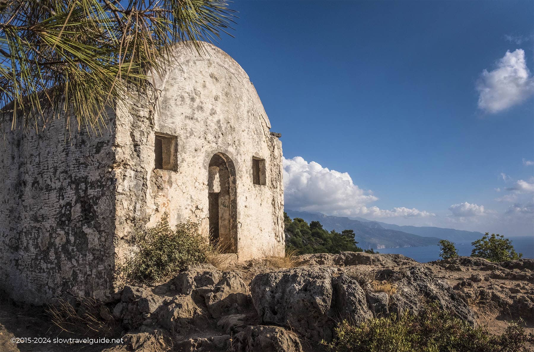 Chapel on the hill Kayakoy