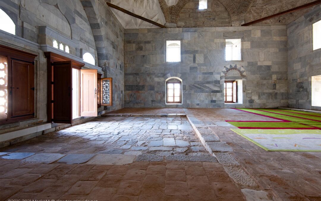 INSIDE THE ILYAS BEY MOSQUE