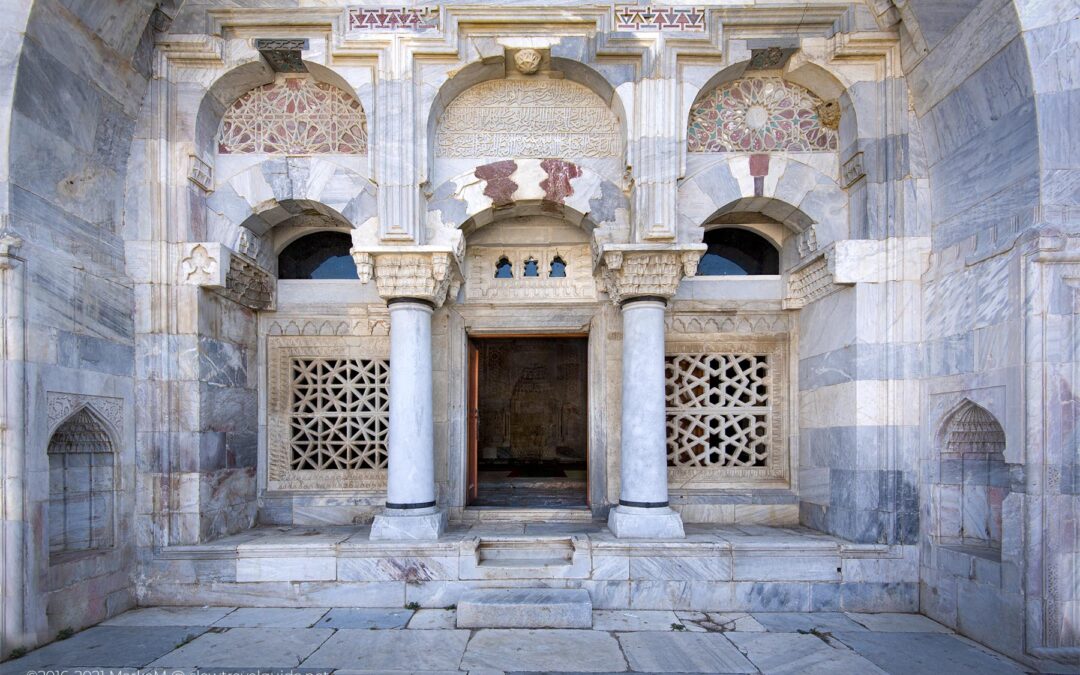 ENTRANCE OF ILYAS BEY MOSQUE