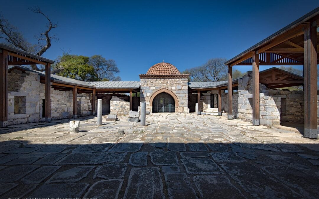 THE COURTYARD OF THE ILYAS BEY COMPLEX