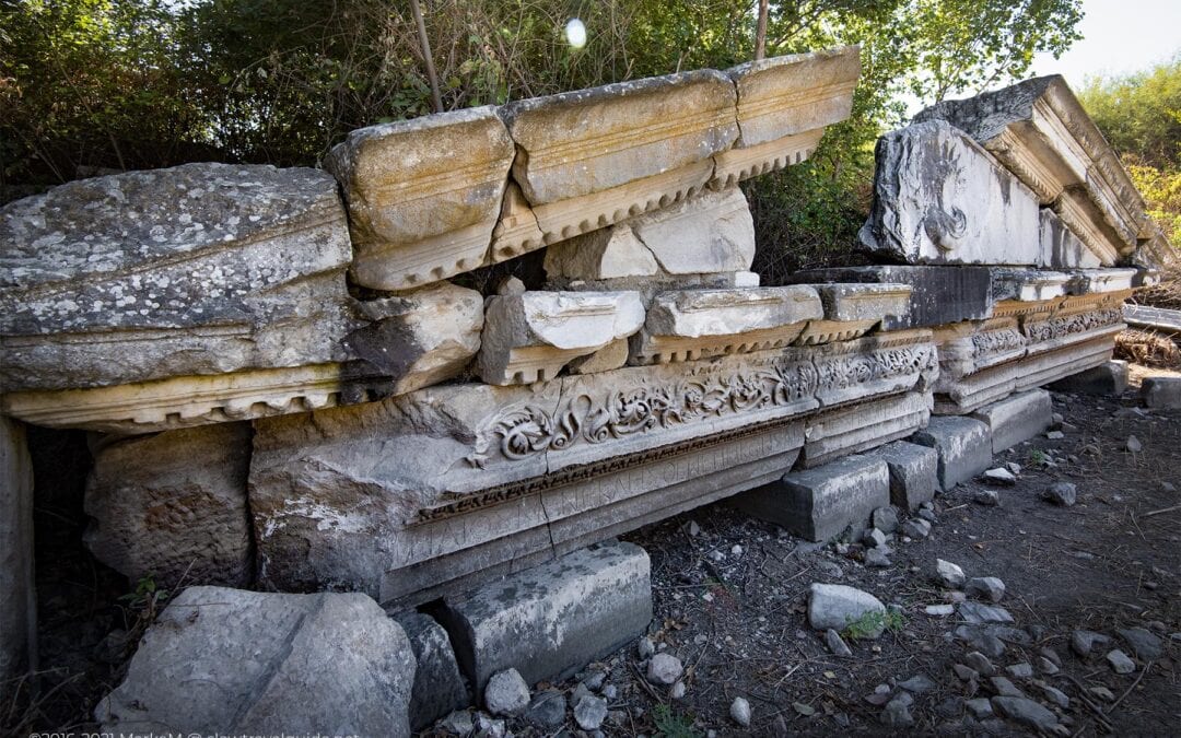 REMAINS OF THE SERAPEION AT MILETUS